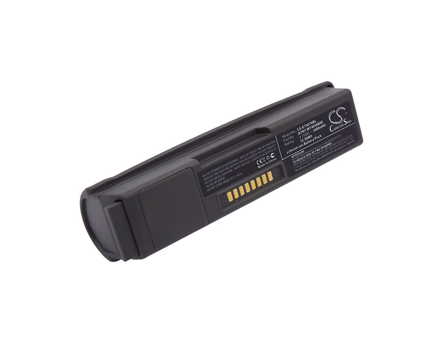 Replacement Battery for Symbol  WT4000 – Barcode Scanner – 3400mAh / 12.58Wh / 3.7V