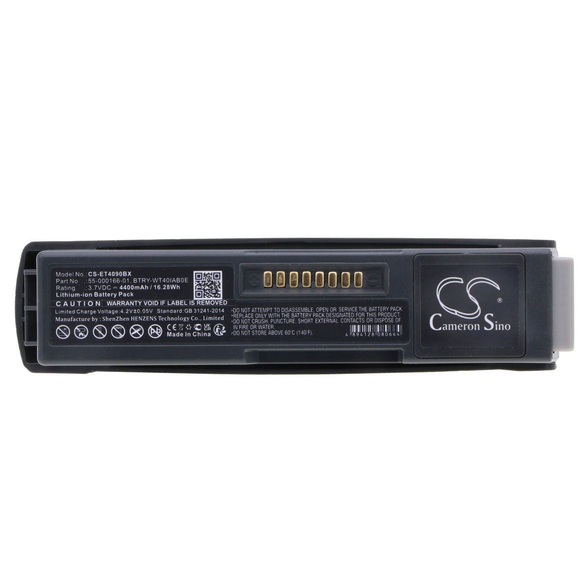 Replacement Battery for Zebra | Symbol WT41N0 – Barcode Scanner – 4400mAh / 3.7V