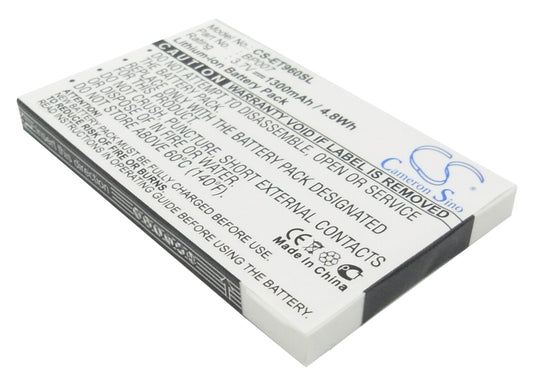 Replacement Battery for Lenovo ET960 – Mobile, SmartPhone – 1300mAh / 3.7V
