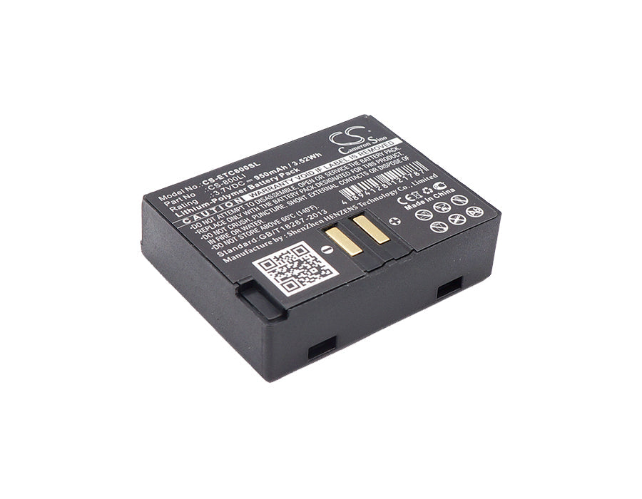 Replacement Battery for Eartec  ComStar Wireless Headsets – Wireless Headset – 950mAh / 3.52Wh / 3.7V