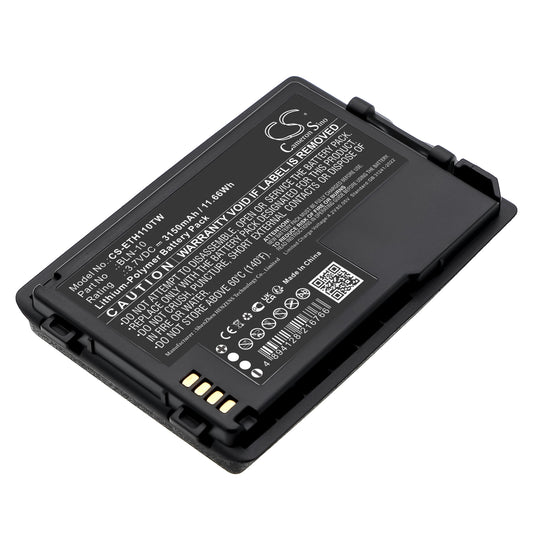 Replacement Battery for EADS | TETRA Cassidian TH1N – Two-Way Radio – 3150mAh / 3.7V