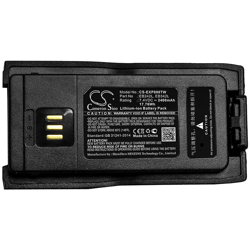 Replacement Battery for Diquea  EP8000 – Two-Way Radio – 2400mAh / 17.76Wh / 7.4V