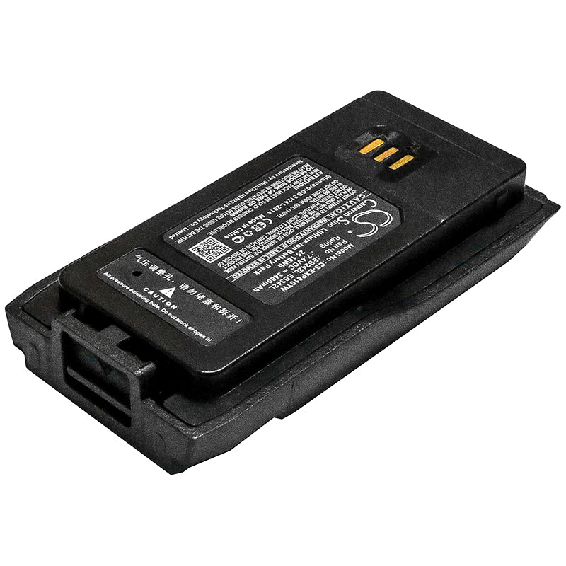Replacement Battery for Excera  EP8000 – Two-Way Radio – 3400mAh / 25.16Wh / 7.4V