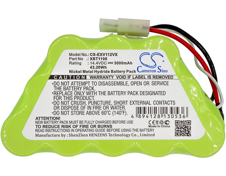 Replacement Battery for Shark | Euro Pro SV1107 – Vacuum – 3000mAh / 14.4V