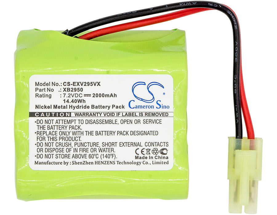 Replacement Battery for Shark | Euro Pro V2945 – Vacuum – 2000mAh / 7.2V