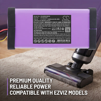 Replacement Battery for EZVIZ CS-RH1 – Vacuum – 4000mAh / 21.6V