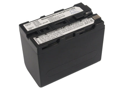 Replacement Battery for Video Devices  4K recording monitors – Equipment, Survey, Test – 6600mAh / 48.84Wh / 7.4V