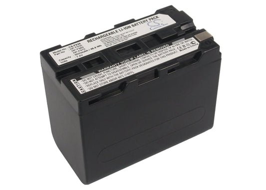 Replacement Battery for Video Devices  4K recording monitors – Equipment, Survey, Test – 6600mAh / 48.84Wh / 7.4V