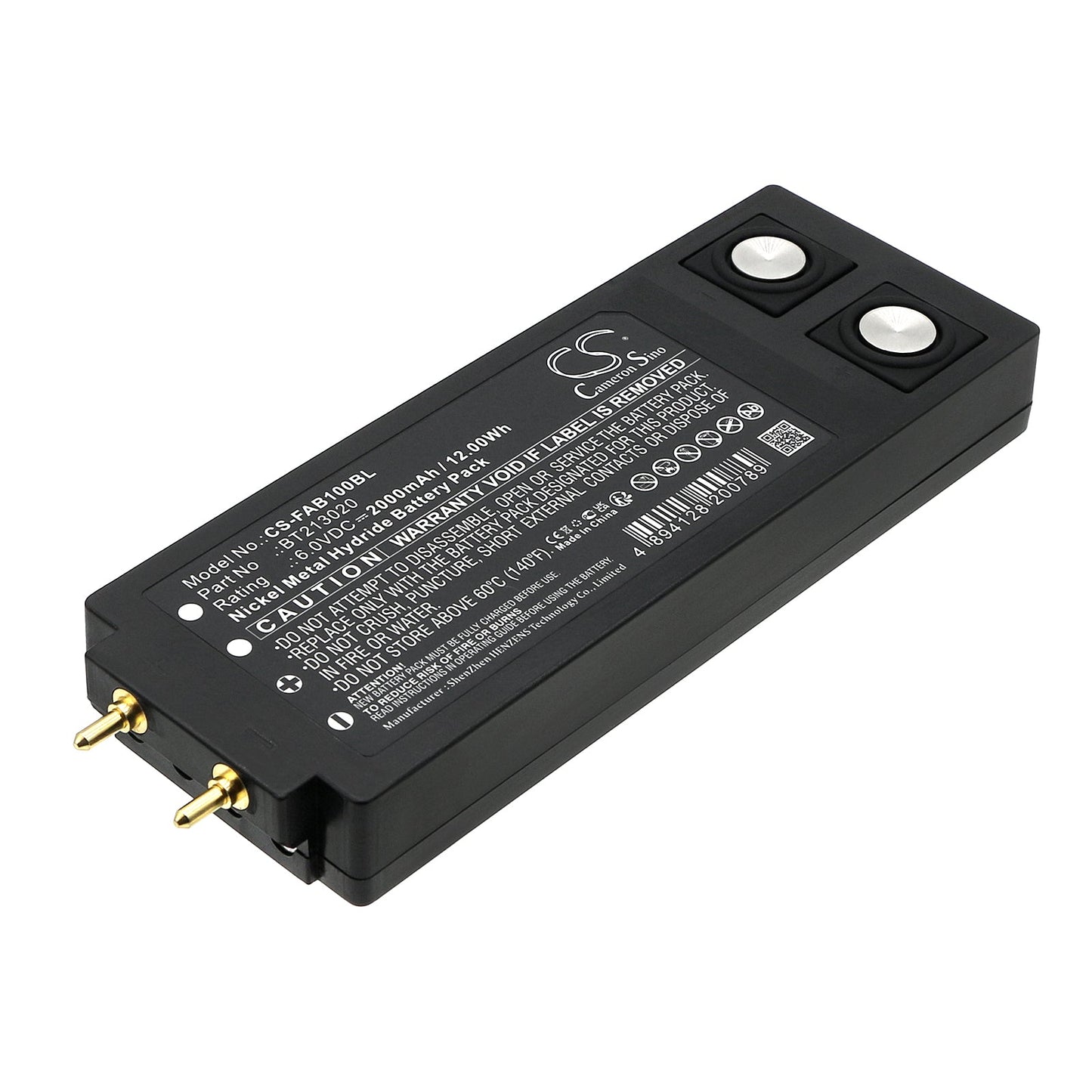 Replacement Battery for HBC  TTB 10 – Crane Remote Control – 2000mAh / 12.00Wh / 6.0V