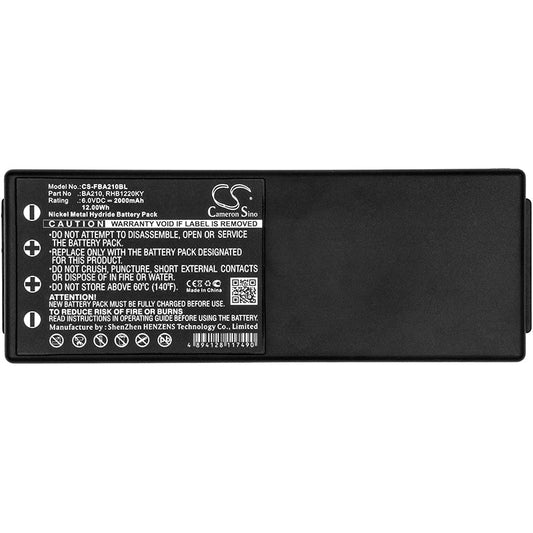 Replacement Battery for Liebherr | HBC Funkst – Crane Remote Control – 2000mAh / 6V - image 3