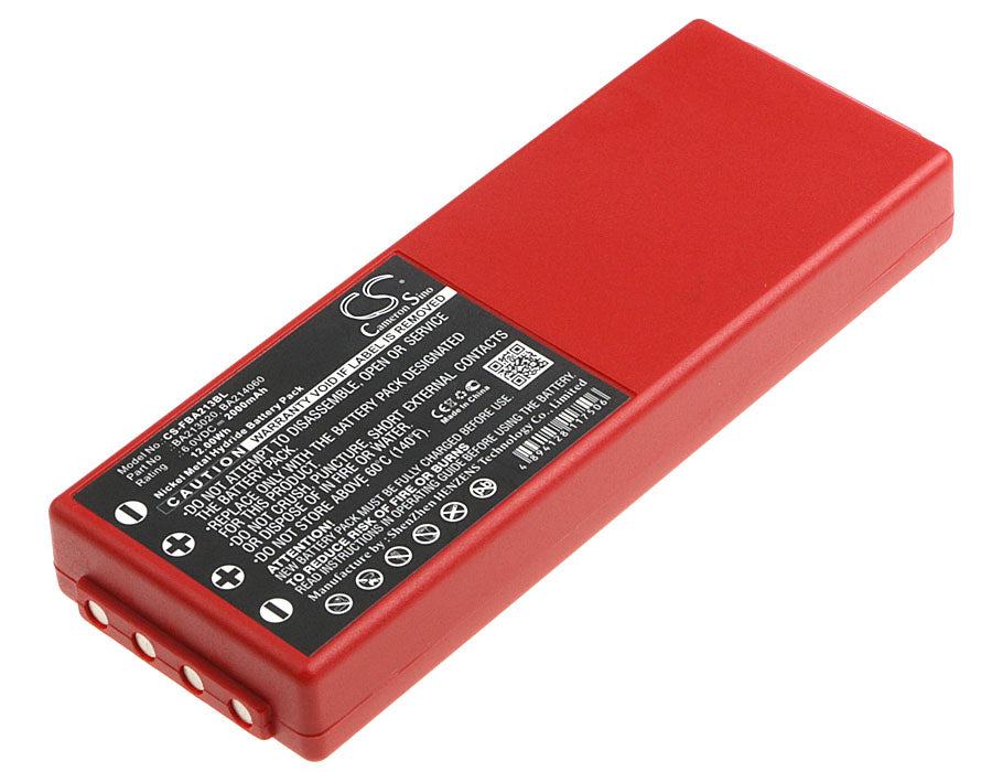 Replacement Battery for HBC  BA14061 – Crane Remote Control – 2000mAh / 12.00Wh / 6.0V