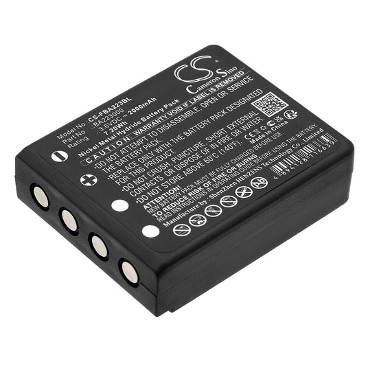 Replacement Battery for HBC Radiomatic Quadrix – Crane Remote Control – 2000mAh / 3.6V