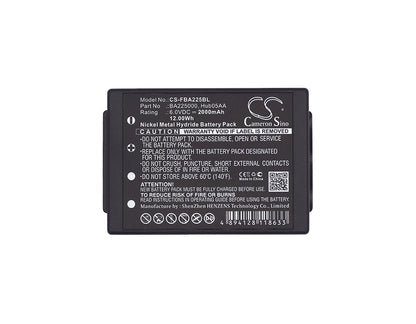 Replacement Battery for HBC Radiomatic Eco – Crane Remote Control – 2000mAh / 6V