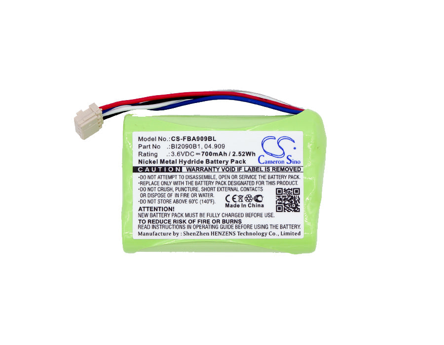 Replacement Battery for HBC  Cubix – Crane Remote Control – 700mAh / 2.52Wh / 3.6V