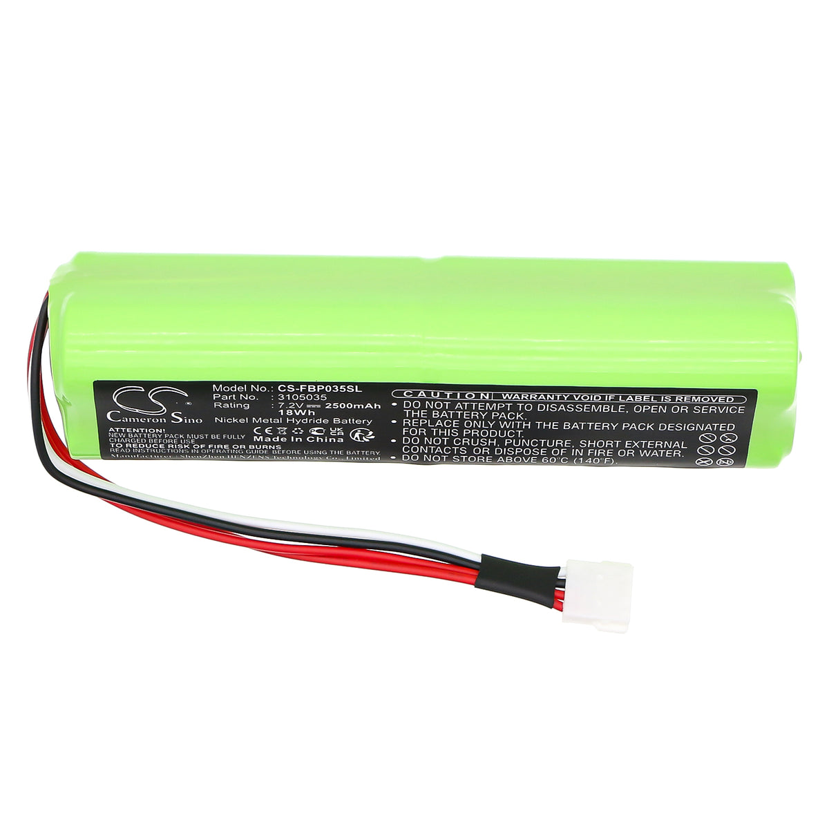 Replacement Battery for Fluke Ti-10 – Thermal Camera – 2500mAh / 7.2V