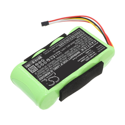 Replacement Battery for Fluke Scopemeter 120 – Equipment, Survey, Test – 3000mAh / 4.8V