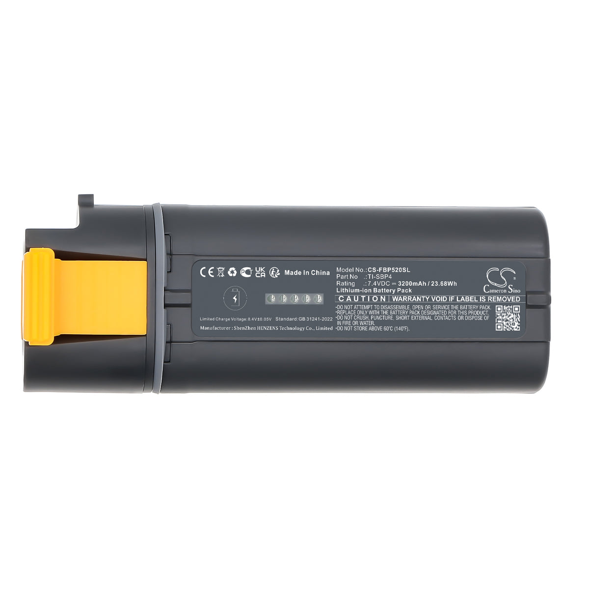 Replacement Battery for Fluke TiX520 – Thermal Camera – 3200mAh / 7.4V