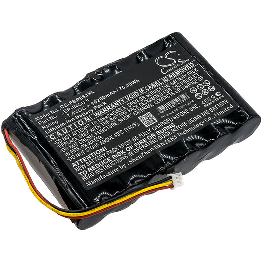 Replacement Battery for Fluke Biomedical INCU II Incubator – Equipment, Survey, Test – 10200mAh / 7.4V