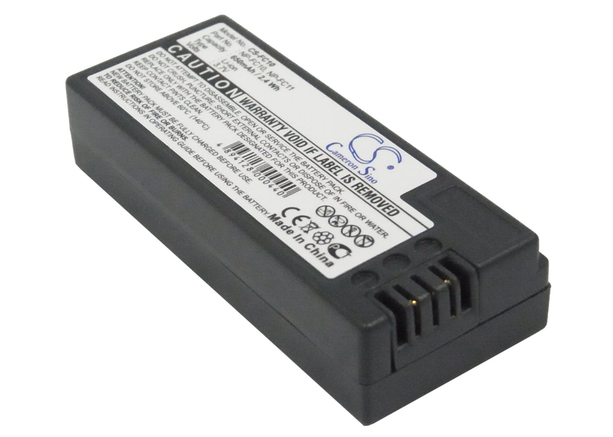 Replacement Battery for Sony Cyber-shot DSC-P12 – Camera – 650mAh / 3.7V