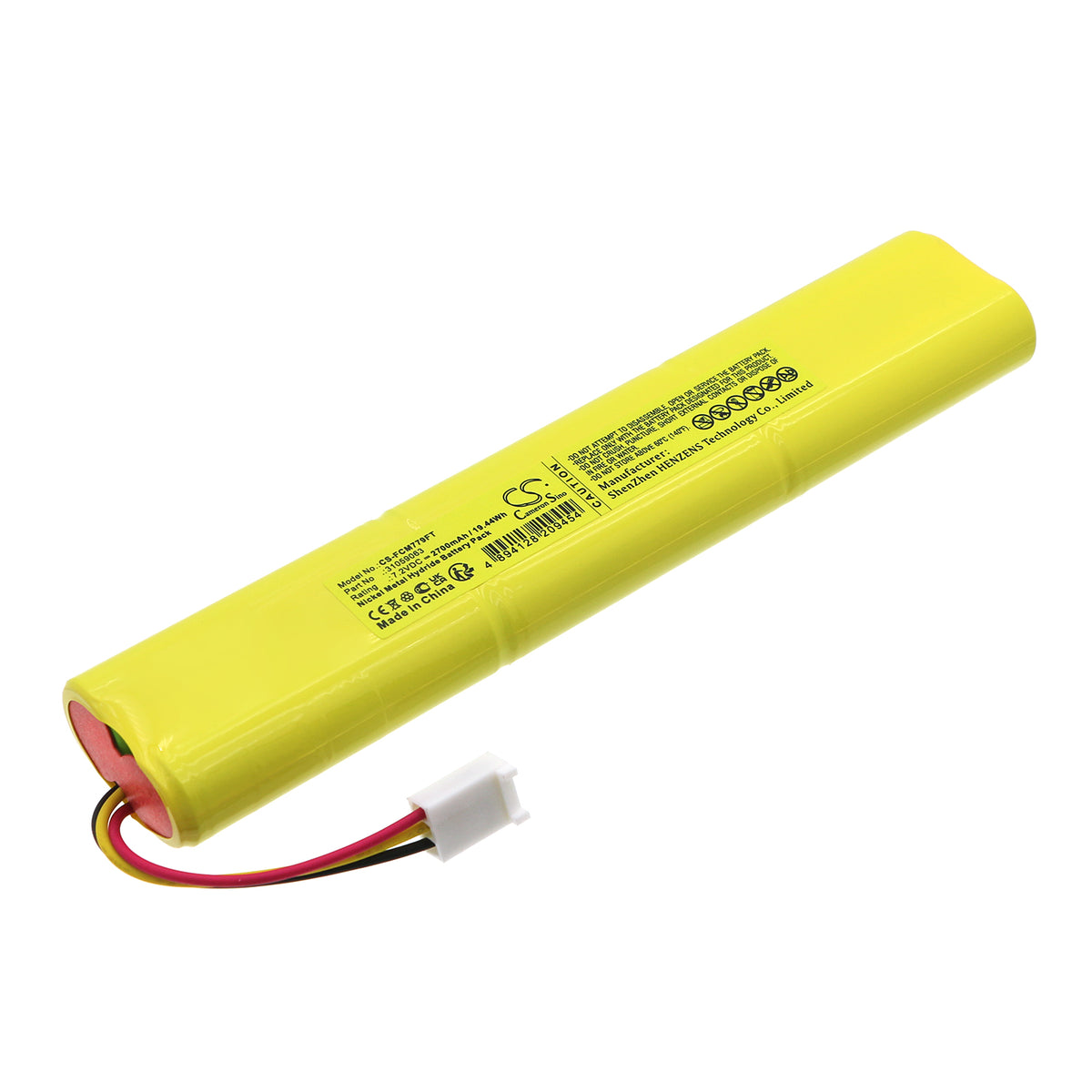 Replacement Battery for Facom 779.CL16 – Flashlight – 2700mAh / 7.2V