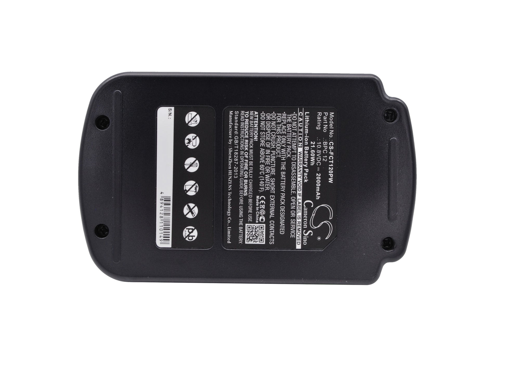 Replacement Battery for Festool T 12+3 – Power Tool – 2000mAh / 10.8V - image 5