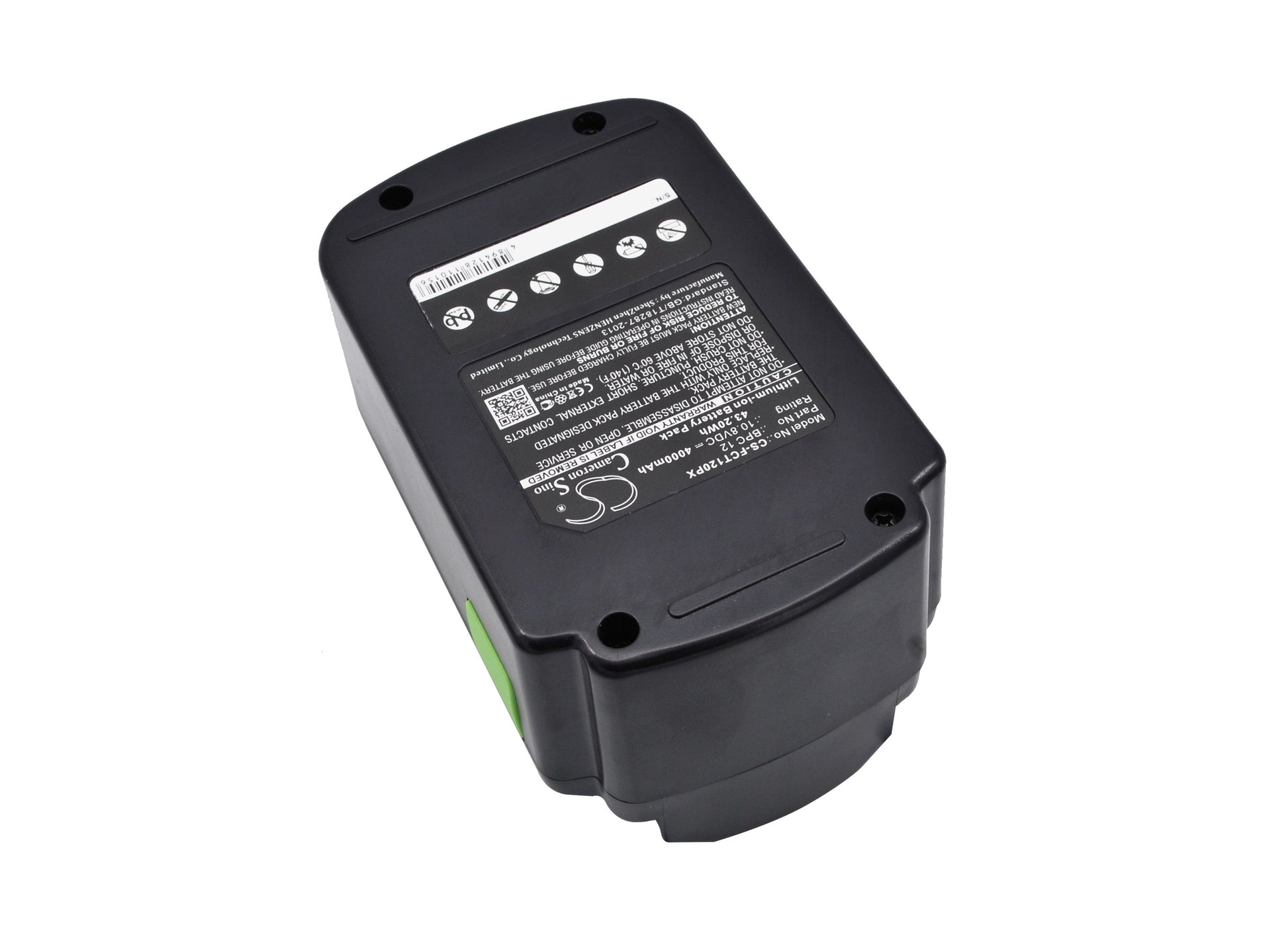 Replacement Battery for Festool T 12+3 – Power Tool – 4000mAh / 10.8V - image 2