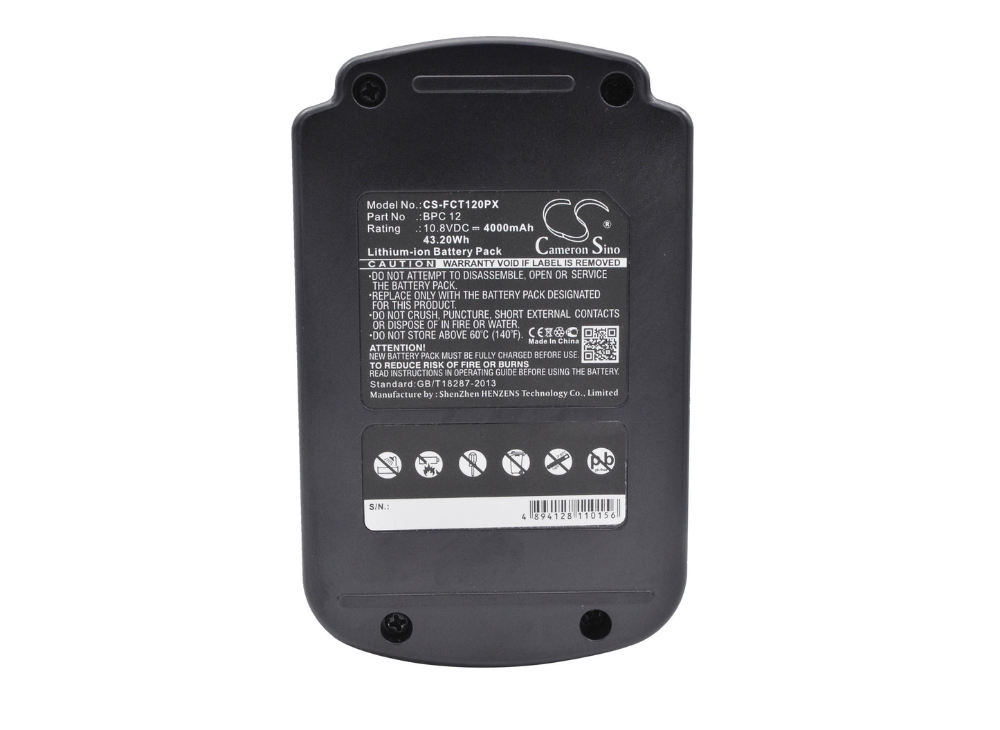 Replacement Battery for Festool T 12+3 – Power Tool – 4000mAh / 10.8V - image 5