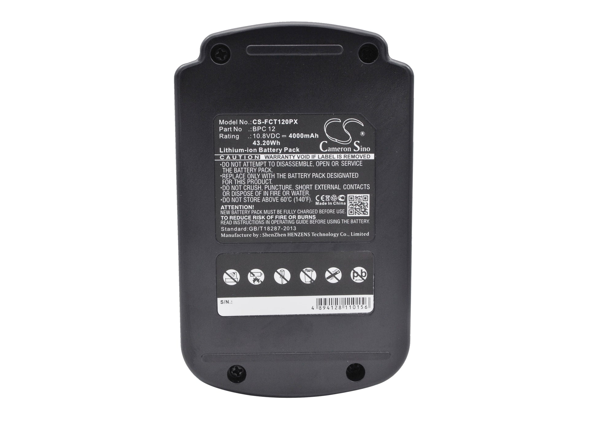 Replacement Battery for Festool T 12+3 – Power Tool – 4000mAh / 10.8V - image 5