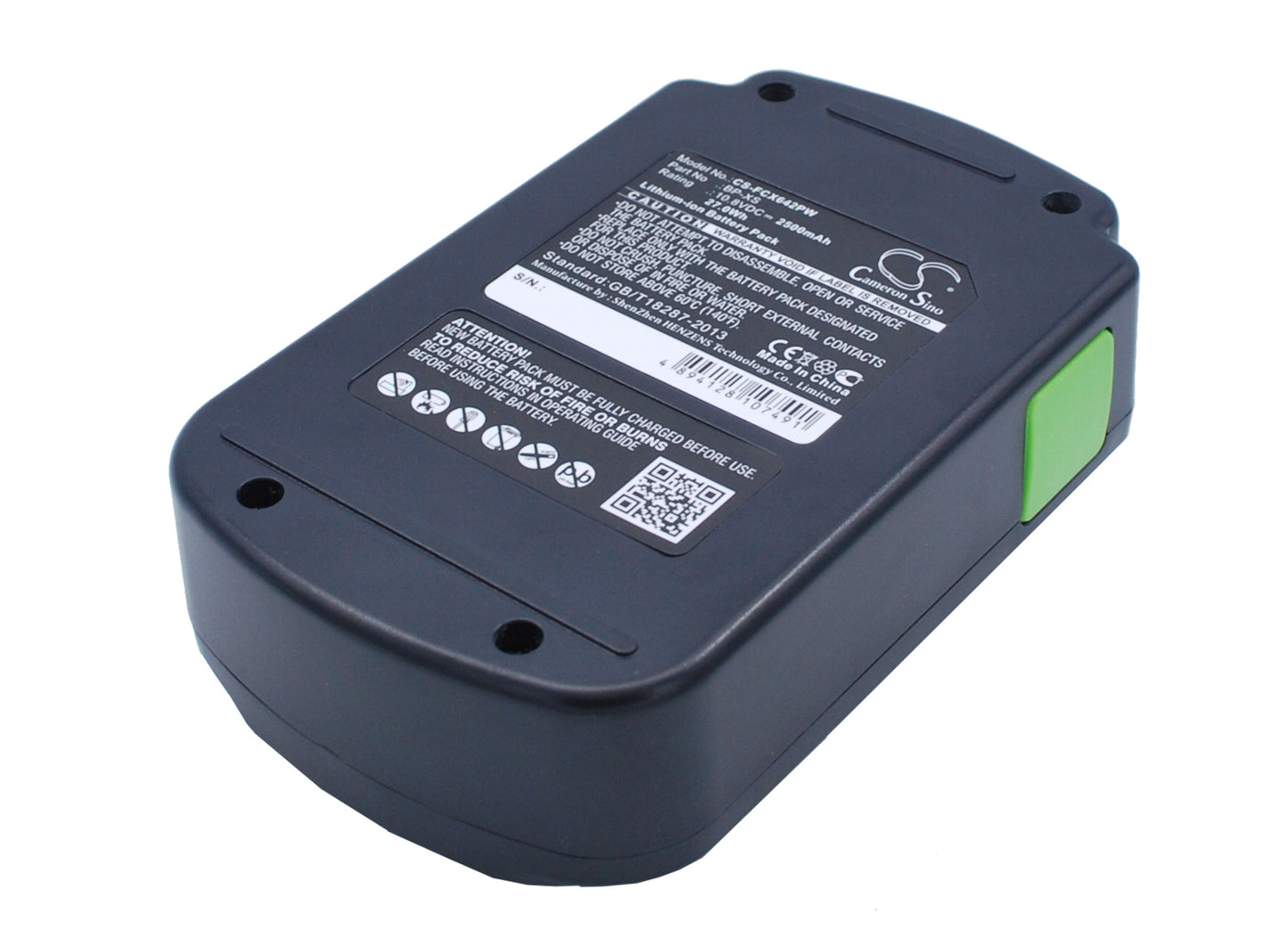 Replacement Battery for Festool CXS – Power Tool – 2500mAh / 10.8V - image 1