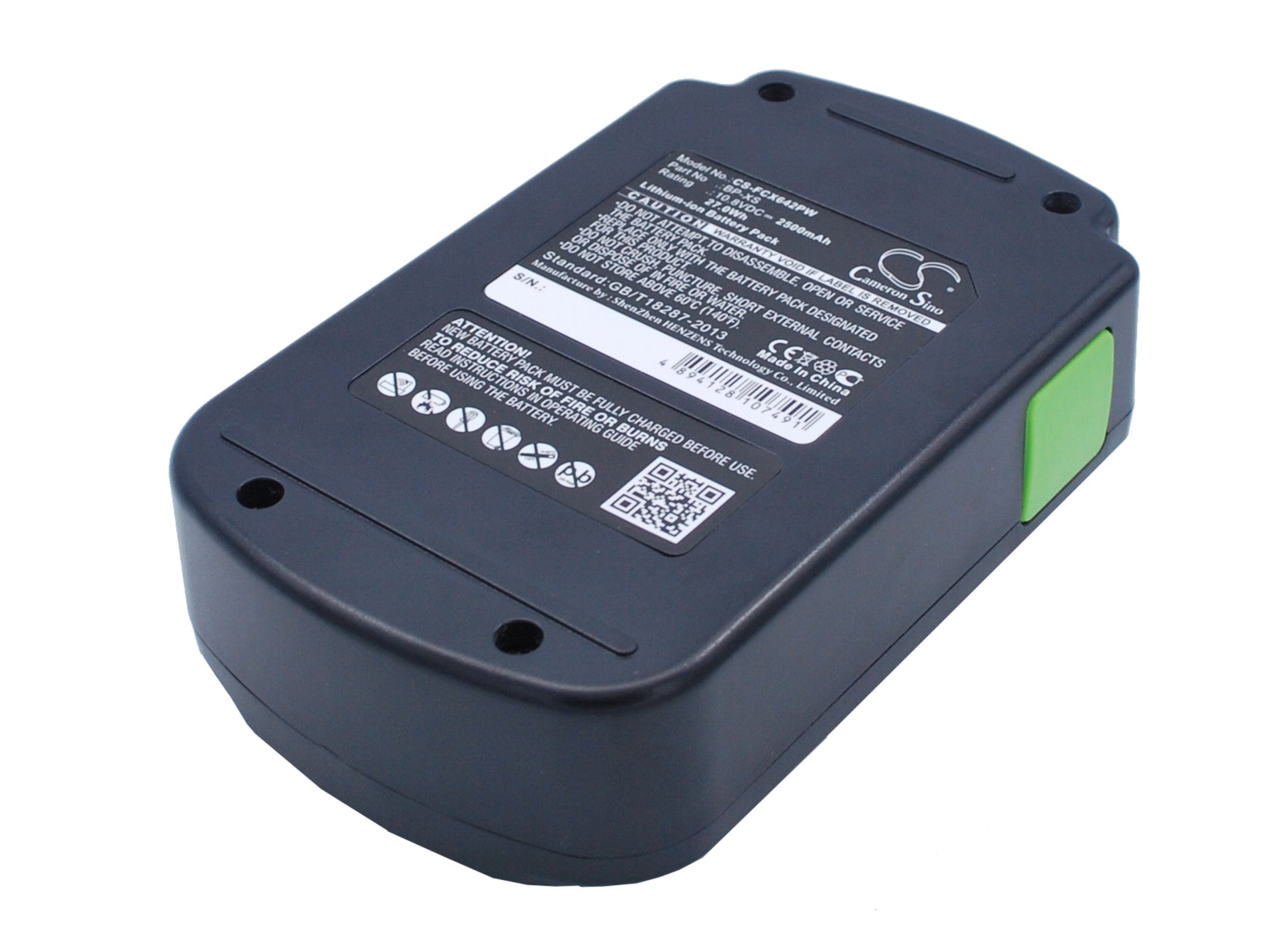 Replacement Battery for Festool CXS – Power Tool – 2500mAh / 10.8V - image 1