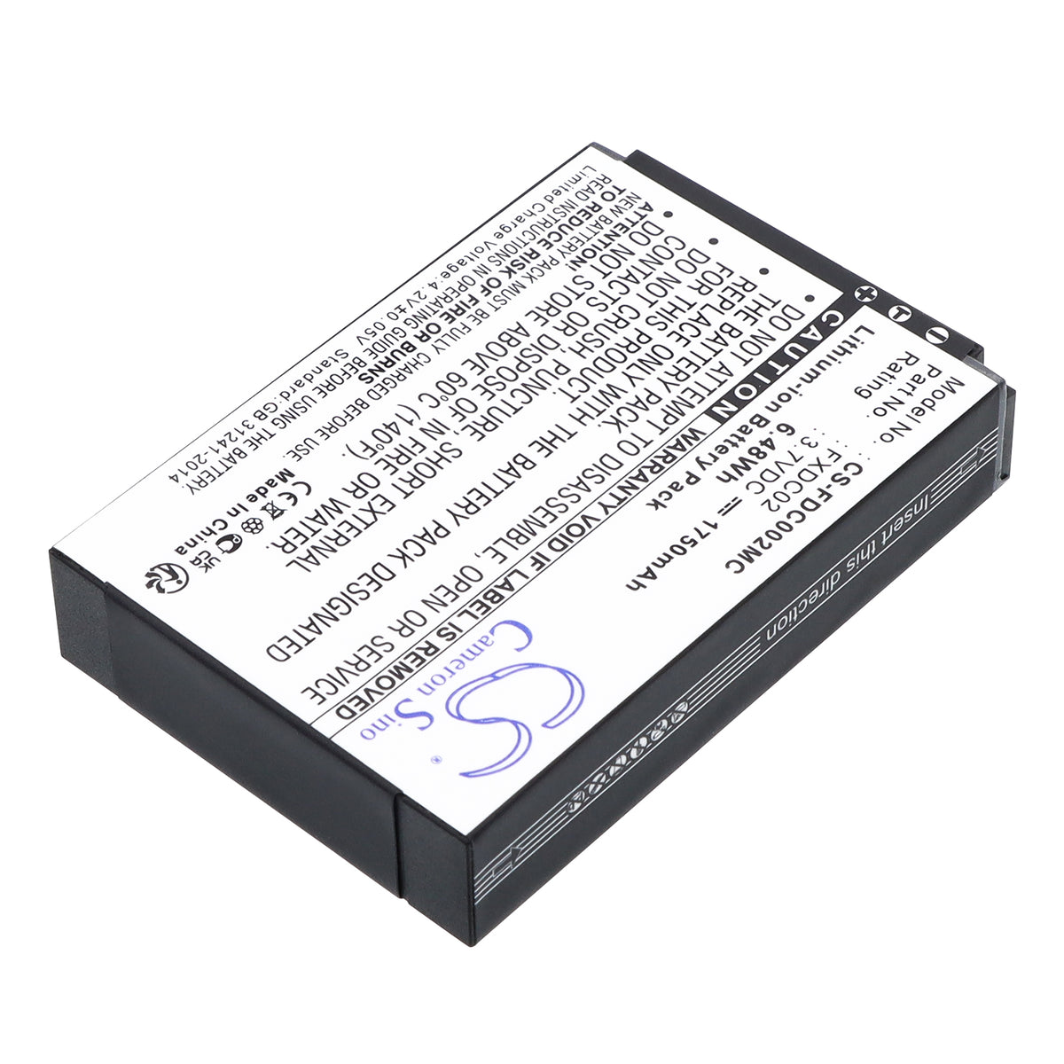 Replacement Battery for Drift HD Ghost – Camera – 1750mAh / 3.7V
