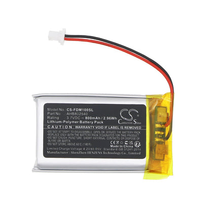 Replacement Battery for Fodsports  M1S Pro – Wireless Headset – 800mAh / 2.96Wh / 3.7V