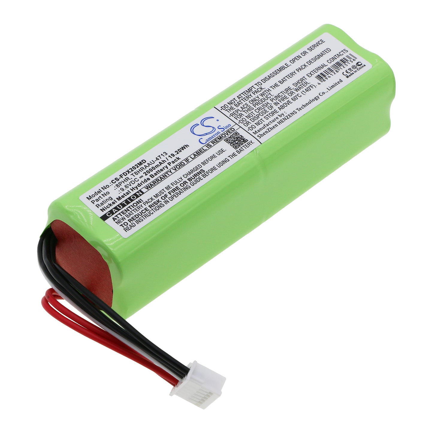 Replacement Battery for Fukuda ECG FX-2201 – Medical – 2000mAh / 9.6V - image 1