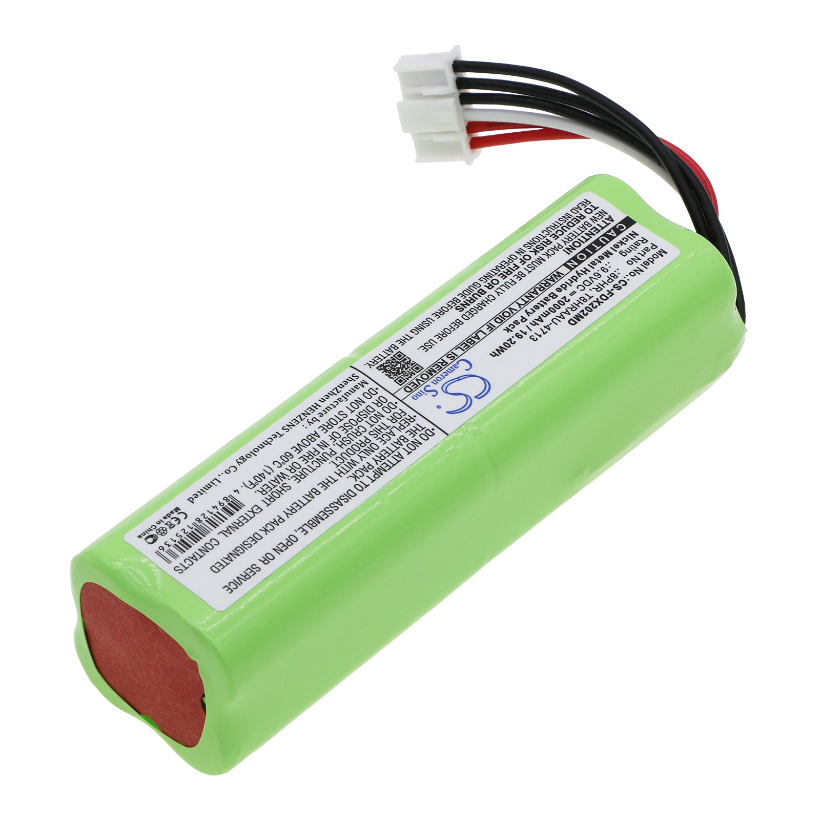 Replacement Battery for Fukuda ECG FX-2201 – Medical – 2000mAh / 9.6V - image 2