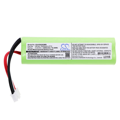 Replacement Battery for Fukuda ECG FX-2201 – Medical – 2000mAh / 9.6V - image 3