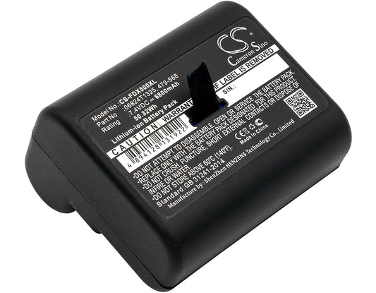Replacement Battery for NetScout | Fluke OneTouch AT Network Assistant – Equipment, Survey, Test – 6800mAh / 7.4V