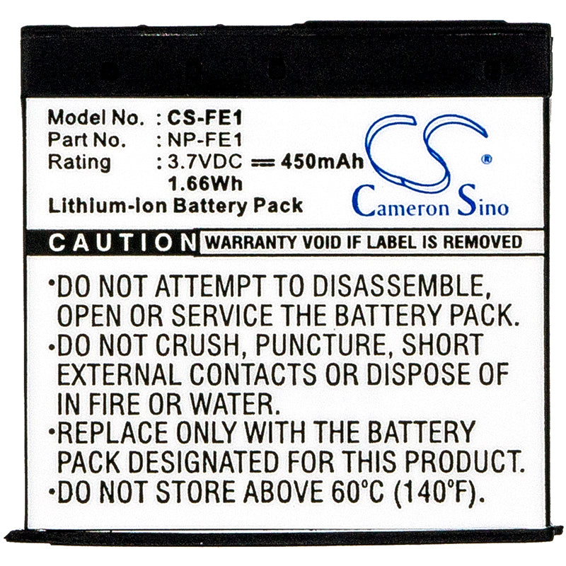 Replacement Battery for Sony Cyber-shot DSC-T7 – Camera – 450mAh / 3.7V - image 3