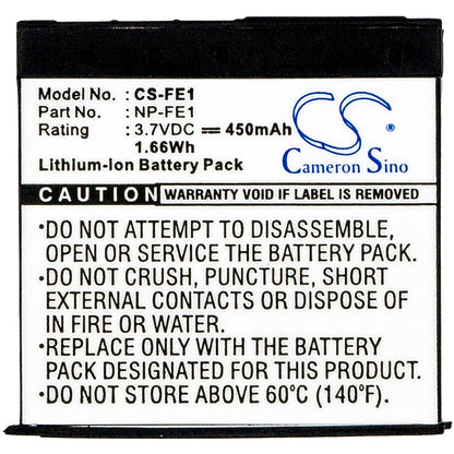 Replacement Battery for Sony Cyber-shot DSC-T7 – Camera – 450mAh / 3.7V - image 3