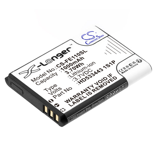 Replacement Battery for Technaxx | Fiio Musicman BT-X1 – Amplifier – 1000mAh / 3.7V