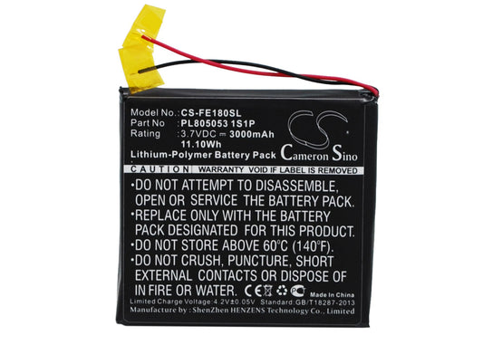 Replacement Battery for Fiio E18 – Amplifier – 3000mAh / 3.7V