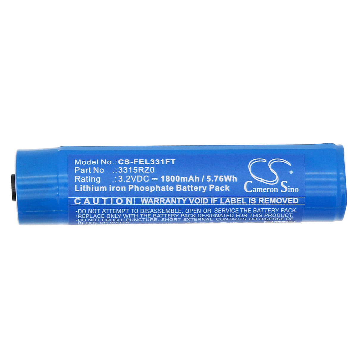 Replacement Battery for Peli | Pelican 3315RZ0 LED – Flashlight – 1800mAh / 3.2V