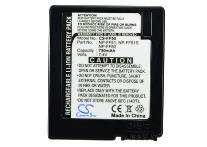 Replacement Battery for Sony DCR-IP220E – Camera – 750mAh / 7.4V - image 5