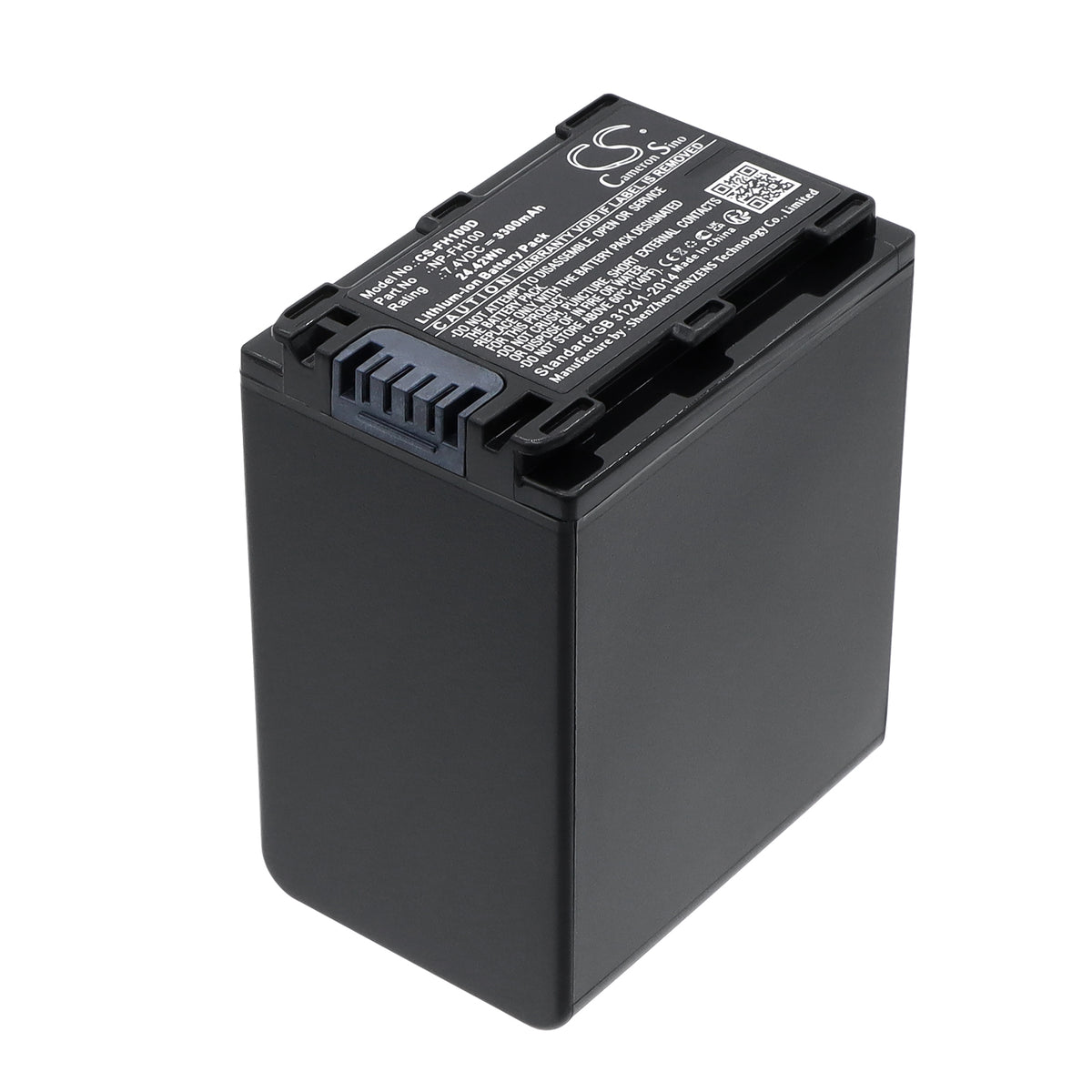 Replacement Battery for Sony DCR-DVD908E – Camera – 3300mAh / 7.4V