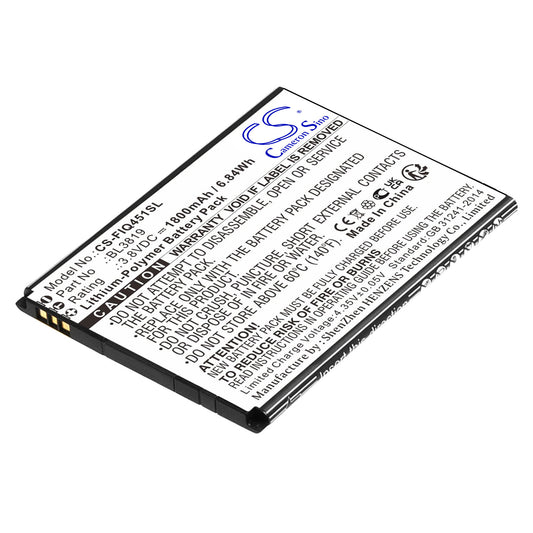Replacement Battery for Fly IQ4514 – Mobile, SmartPhone – 1800mAh / 3.8V