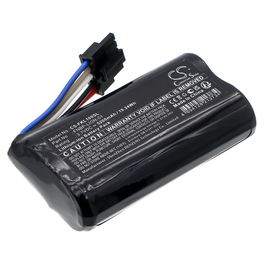 Replacement Battery for Fluke LIQ-100 – Equipment, Survey, Test – 5200mAh / 3.7V