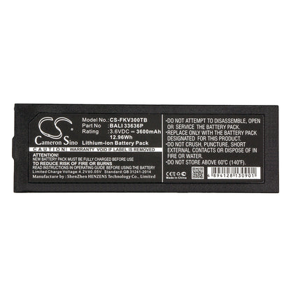 Replacement Battery for FanVision K-IVT-300-GD-B – DVB-T – 3600mAh / 3.6V