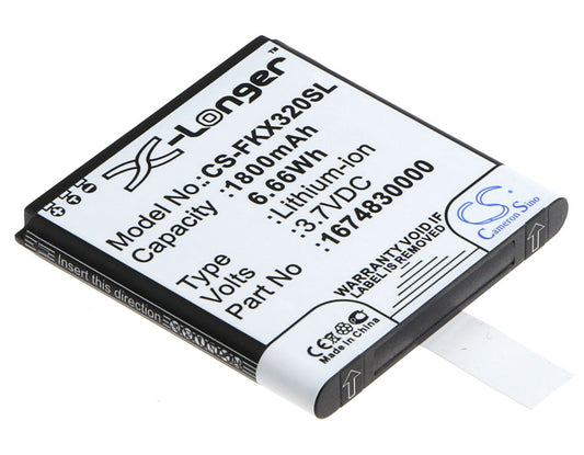 Replacement Battery for Falk IBEX 25 – GPS, Navigator – 1800mAh / 3.7V