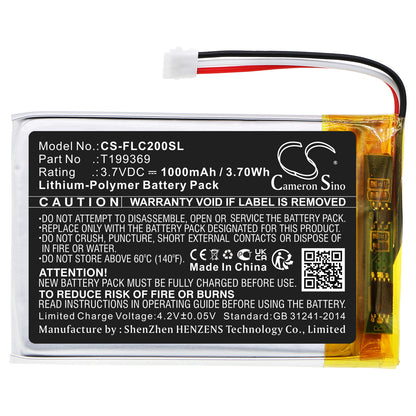 Replacement Battery for Flir C2 – Thermal Camera – 1000mAh / 3.7V