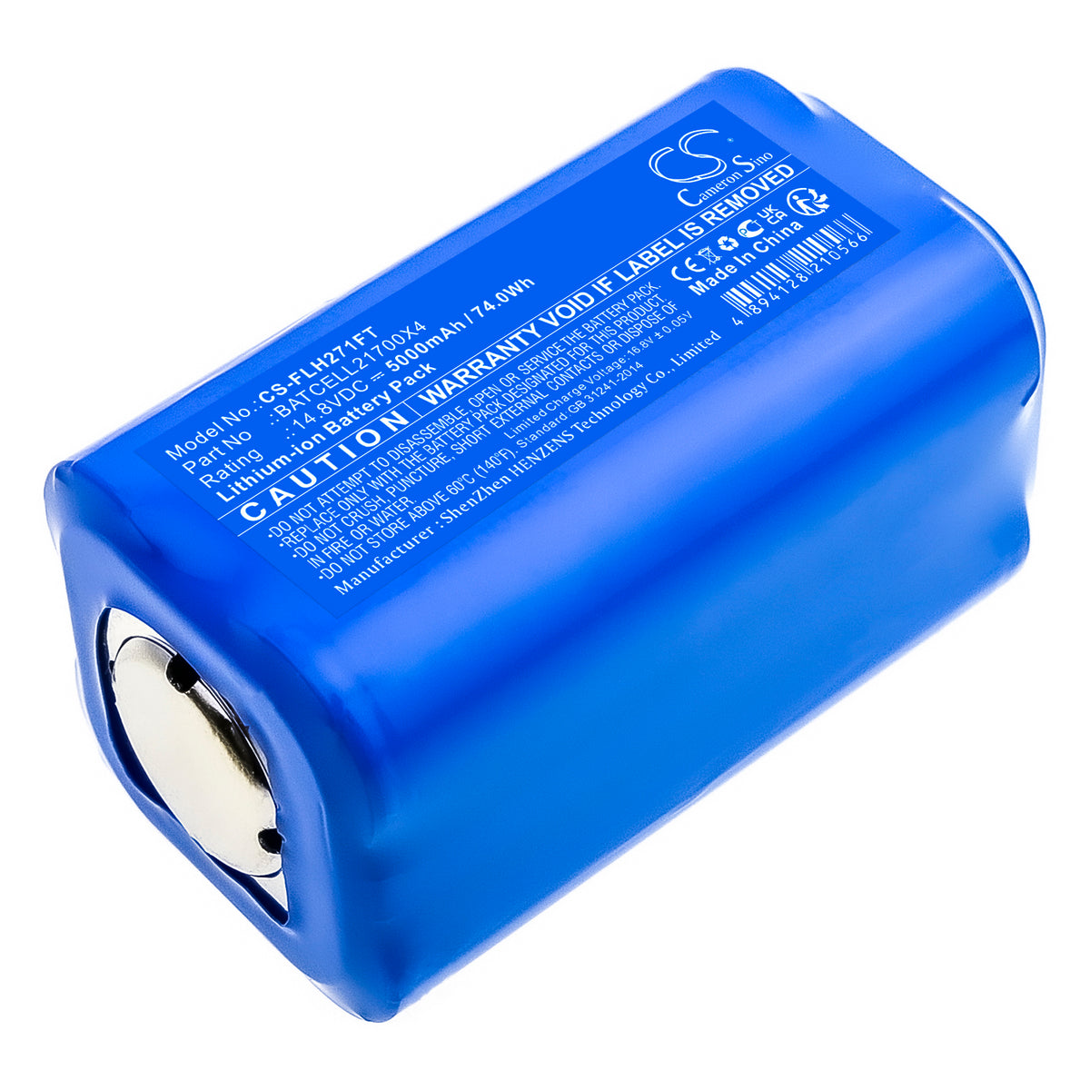 Replacement Battery for Bigblue CB9000P – Flashlight – 5000mAh / 14.8V