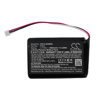 Replacement Battery for Megmeet | Flir Scout 240 – Thermal Camera – 3600mAh / 3.7V